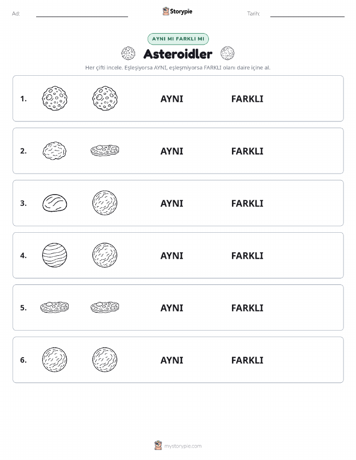 Aynı mı Farklı mı