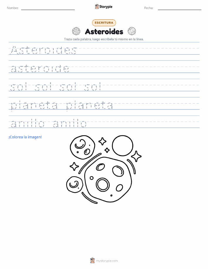 Práctica de Escritura