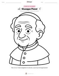 Anteprima della scheda stampabile di Giuseppe Piazzi