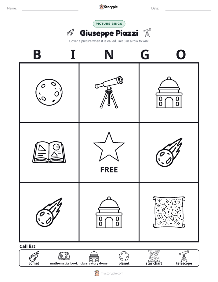 Picture Bingo