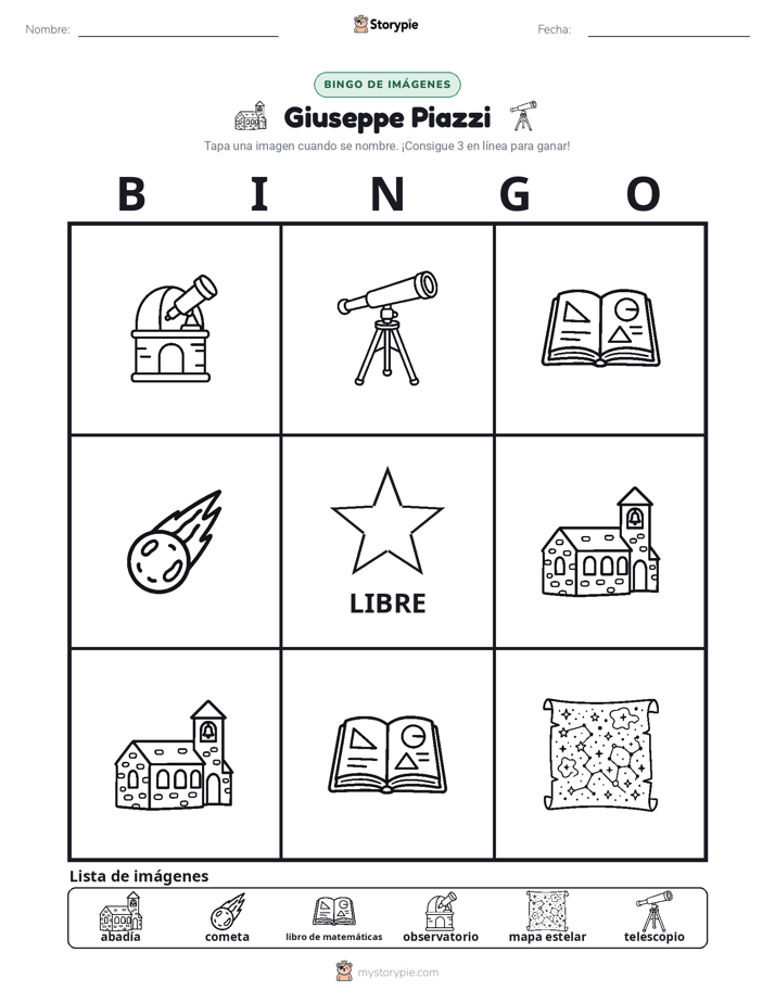 Bingo de Imágenes