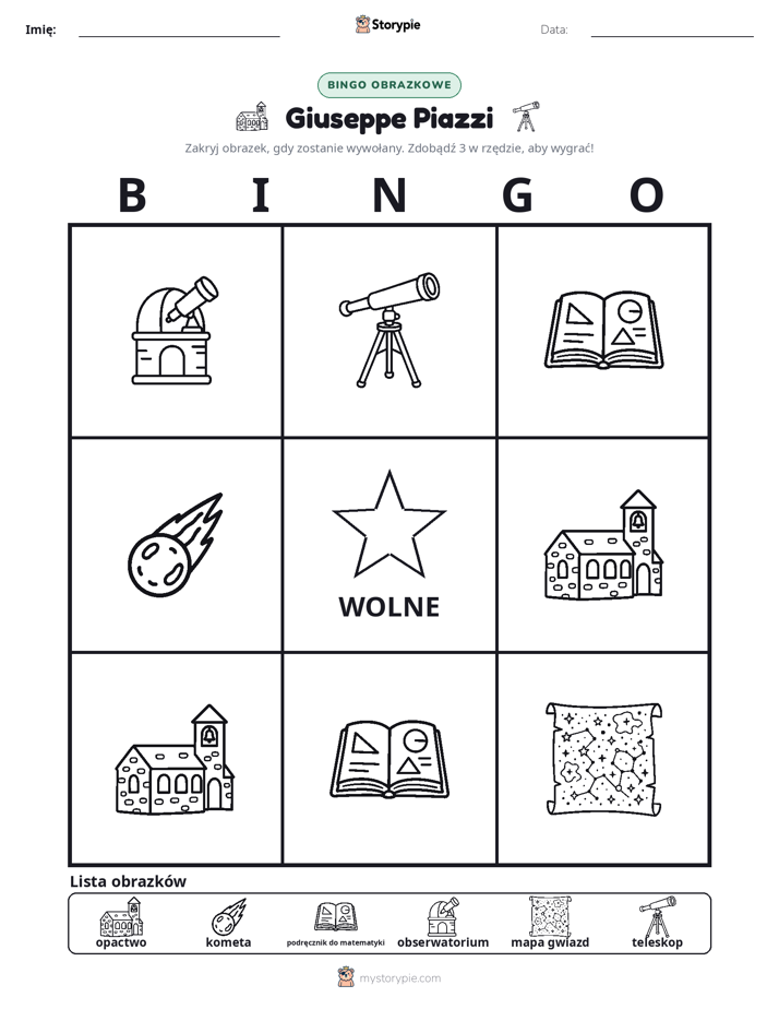 Bingo obrazkowe