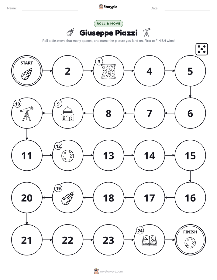 Roll & Move Game