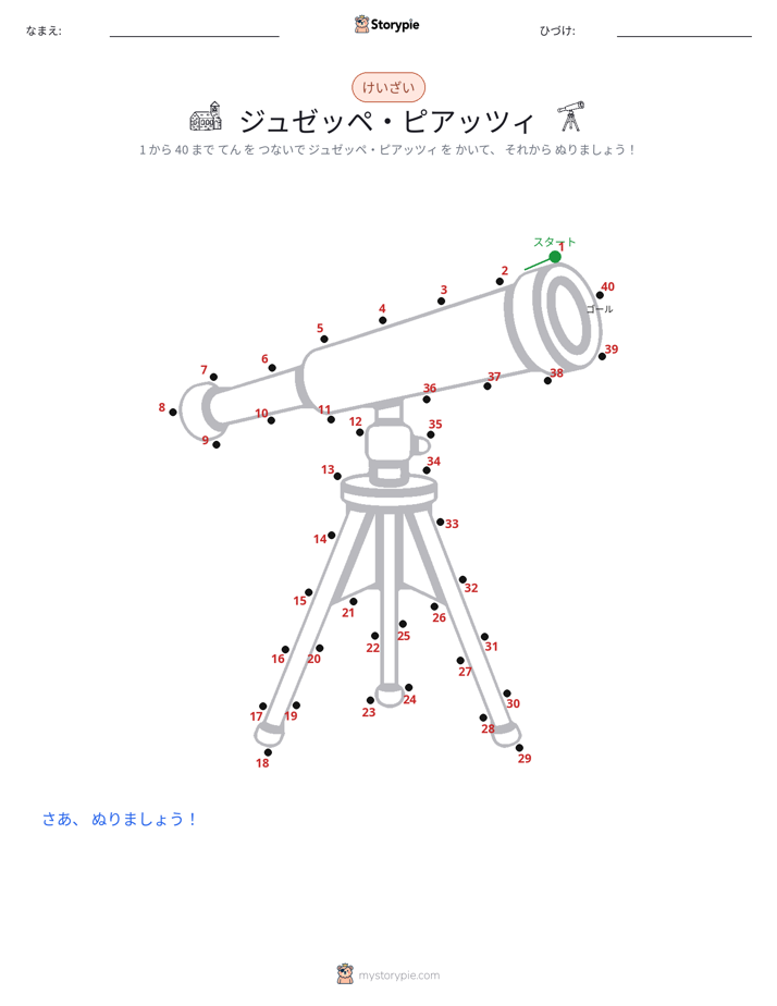 点つなぎ