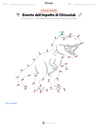 Anteprima della scheda stampabile di Evento dell'impatto di Chicxulub