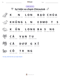 Xem trước tài liệu in sẵn Sự kiện va chạm Chicxulub