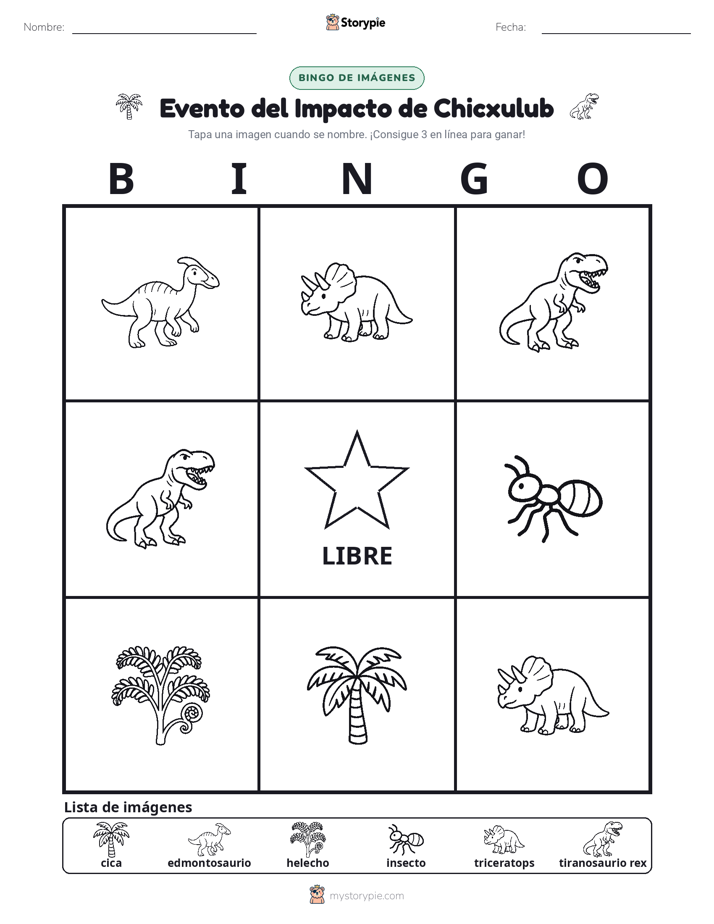 Bingo de Imágenes