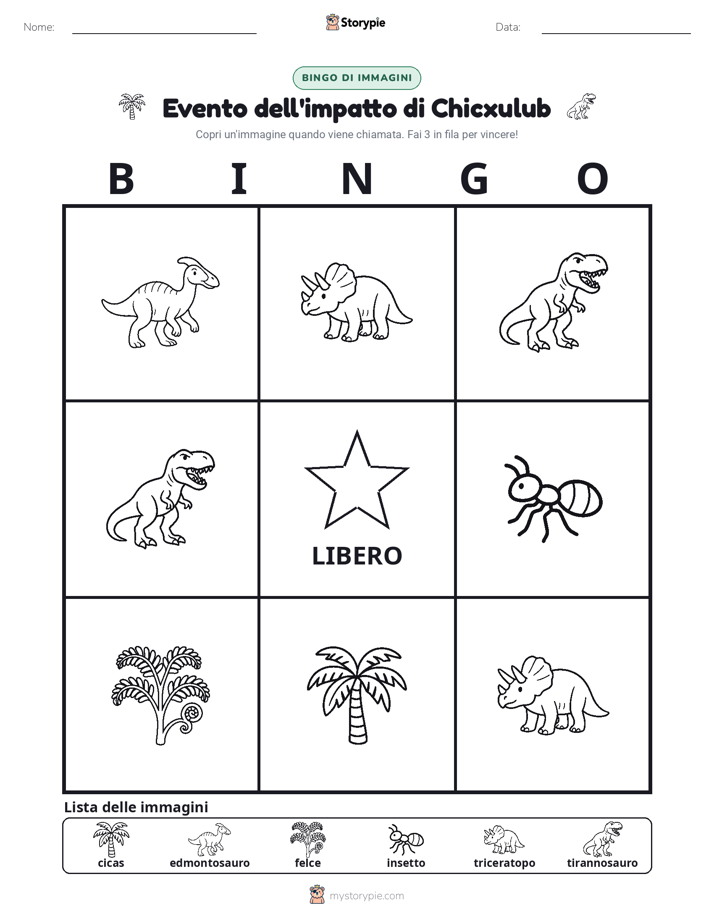 Bingo delle Immagini