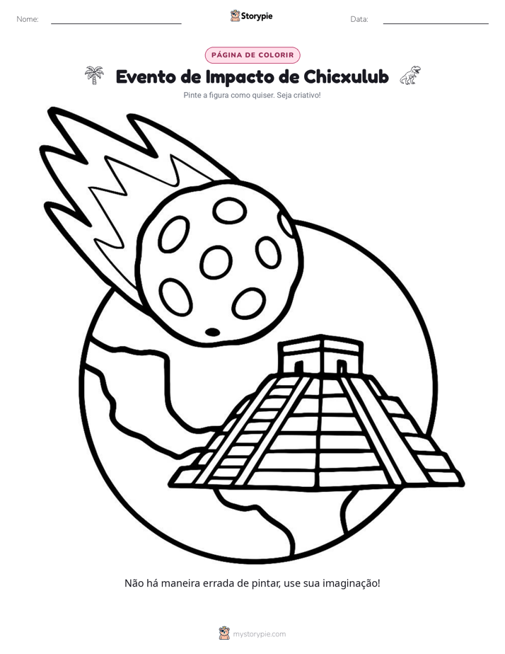 Página para colorir