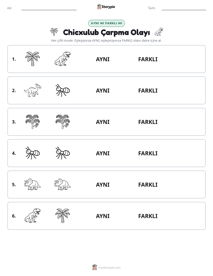 Aynı mı Farklı mı