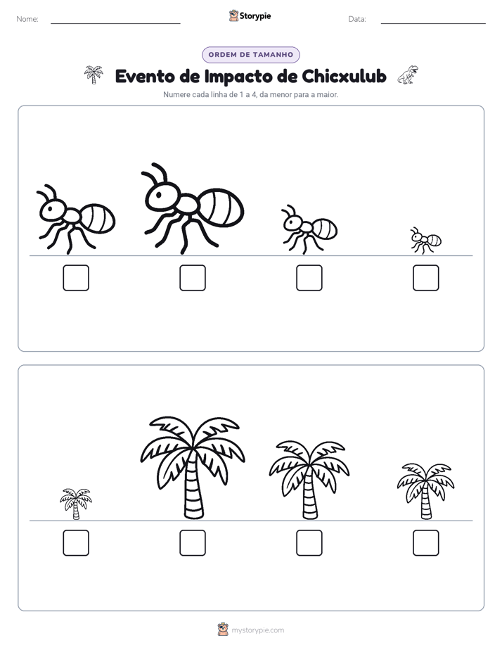 Ordem de Tamanho