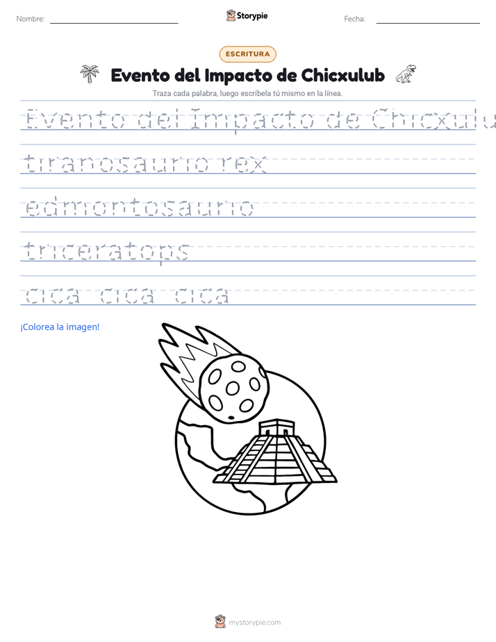 Práctica de Escritura