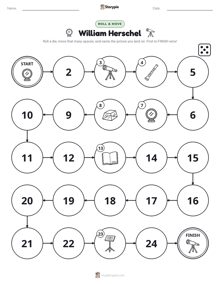 Roll & Move Game