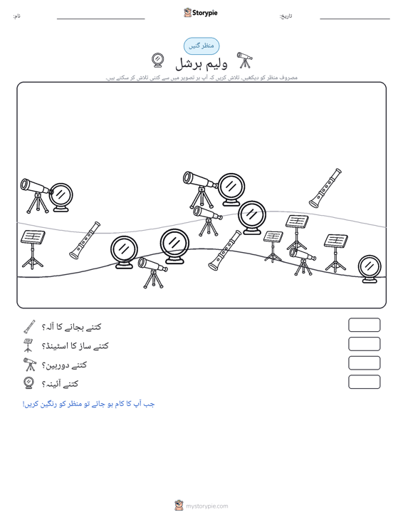 گنتی کا منظر