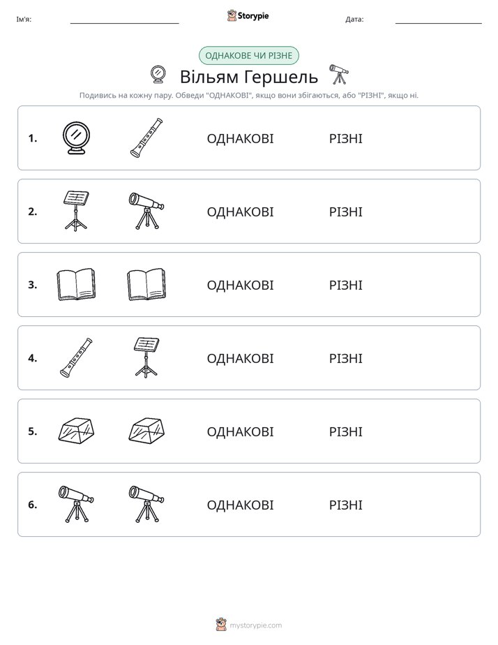 Однакові чи різні