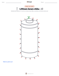 Lithium-Ionen-Akku druckbare Arbeitsblatt Vorschau