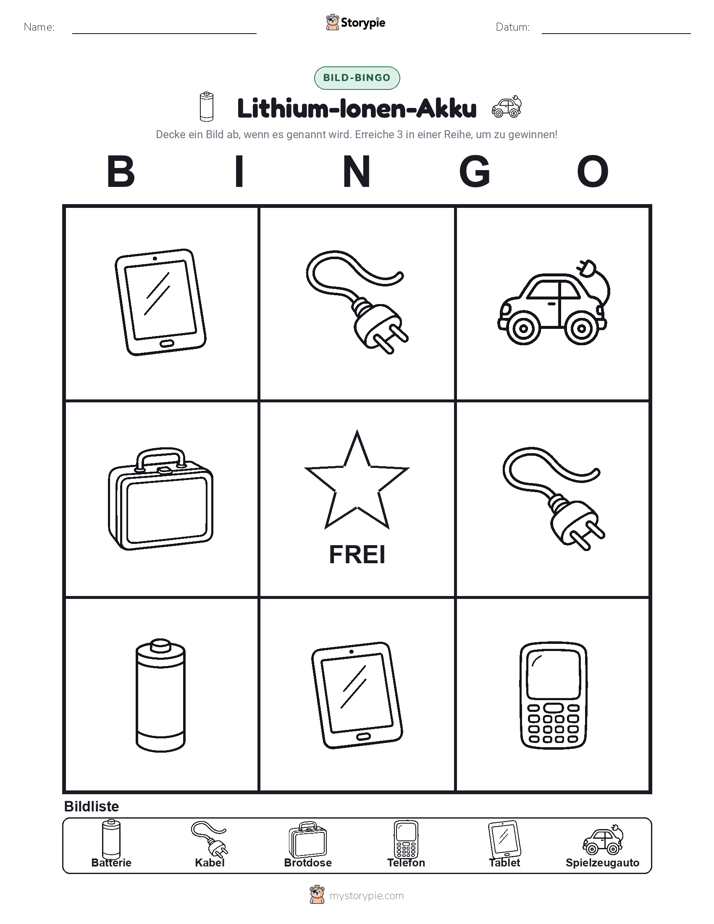 Bild-Bingo