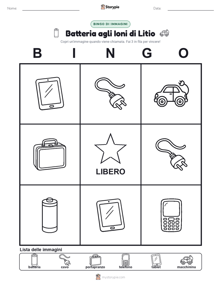 Bingo delle Immagini