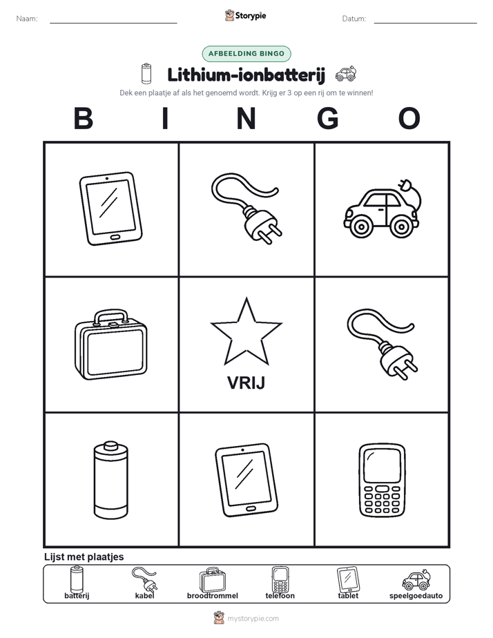 Afbeelding Bingo