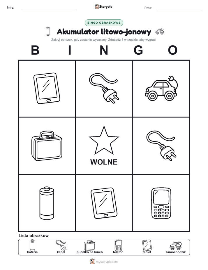 Bingo obrazkowe