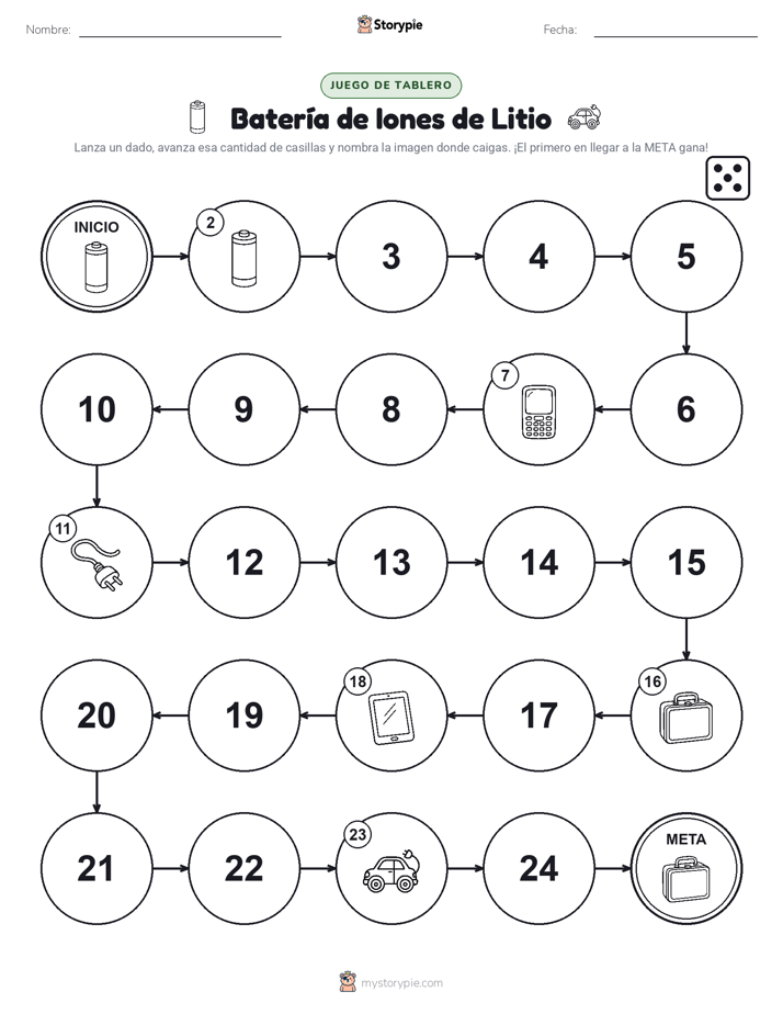Juego de Rueda y Avanza