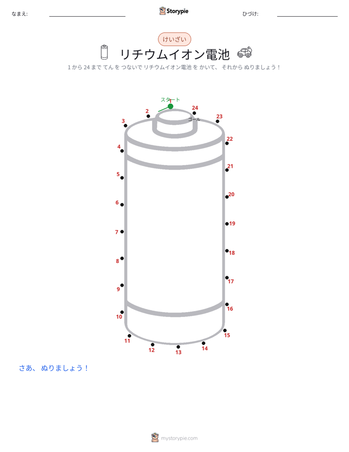 点つなぎ