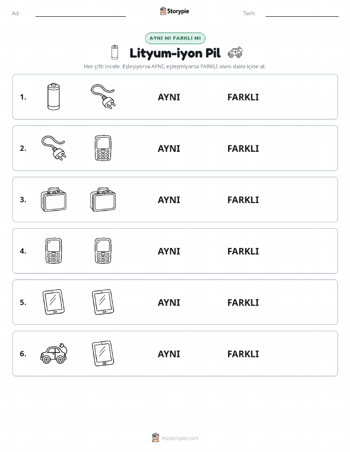 Aynı mı Farklı mı