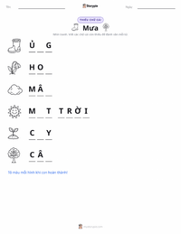 Xem trước tài liệu in sẵn Mưa