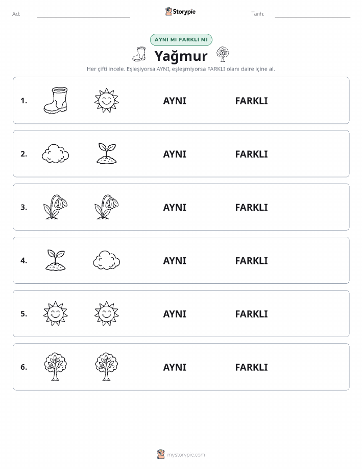 Aynı mı Farklı mı