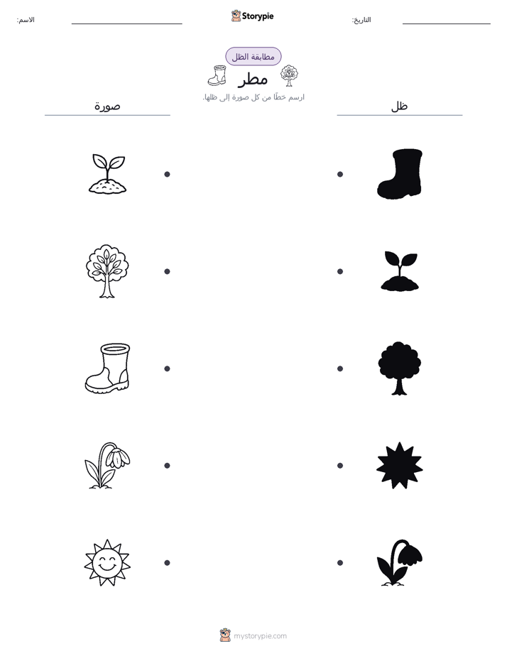 مطابقة الظل