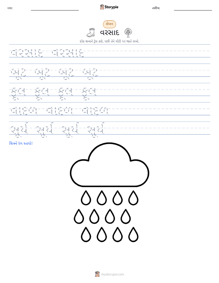 લખાણ પ્રેક્ટિસ