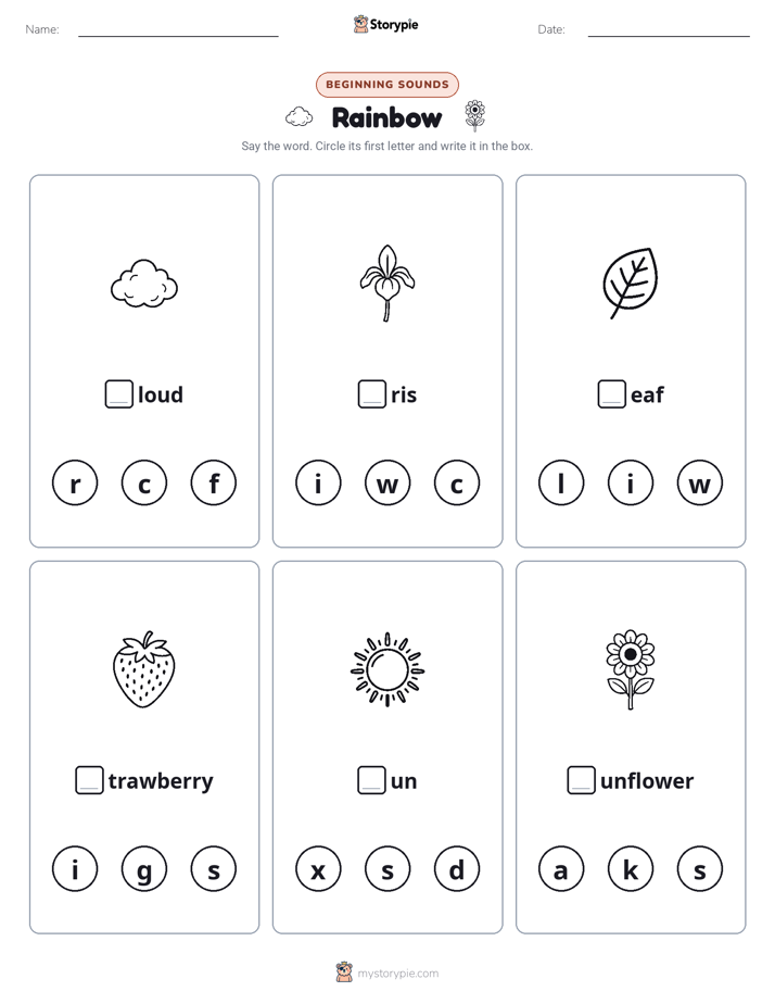 Beginning Sounds