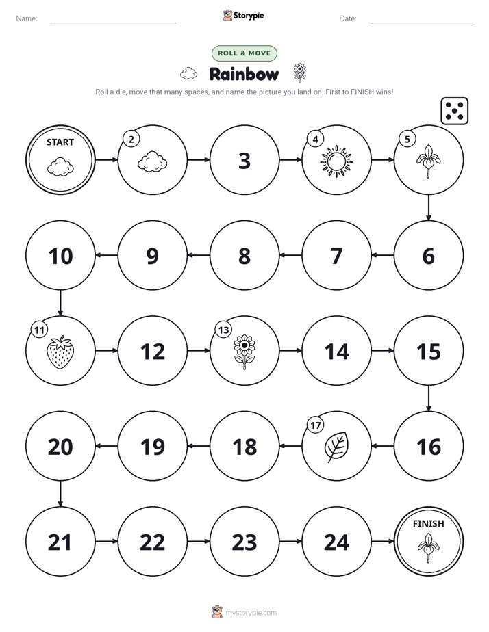 Roll & Move Game