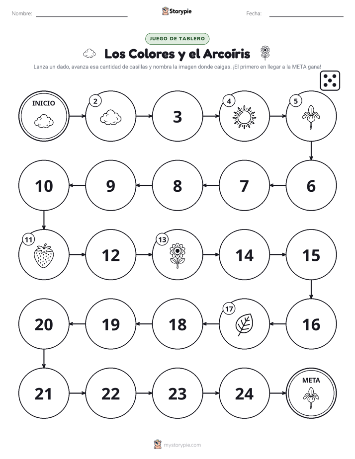 Juego de Rueda y Avanza