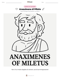 Anteprima della scheda stampabile di Anassimene di Mileto