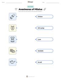 Anaximenes of Miletus printable worksheet preview