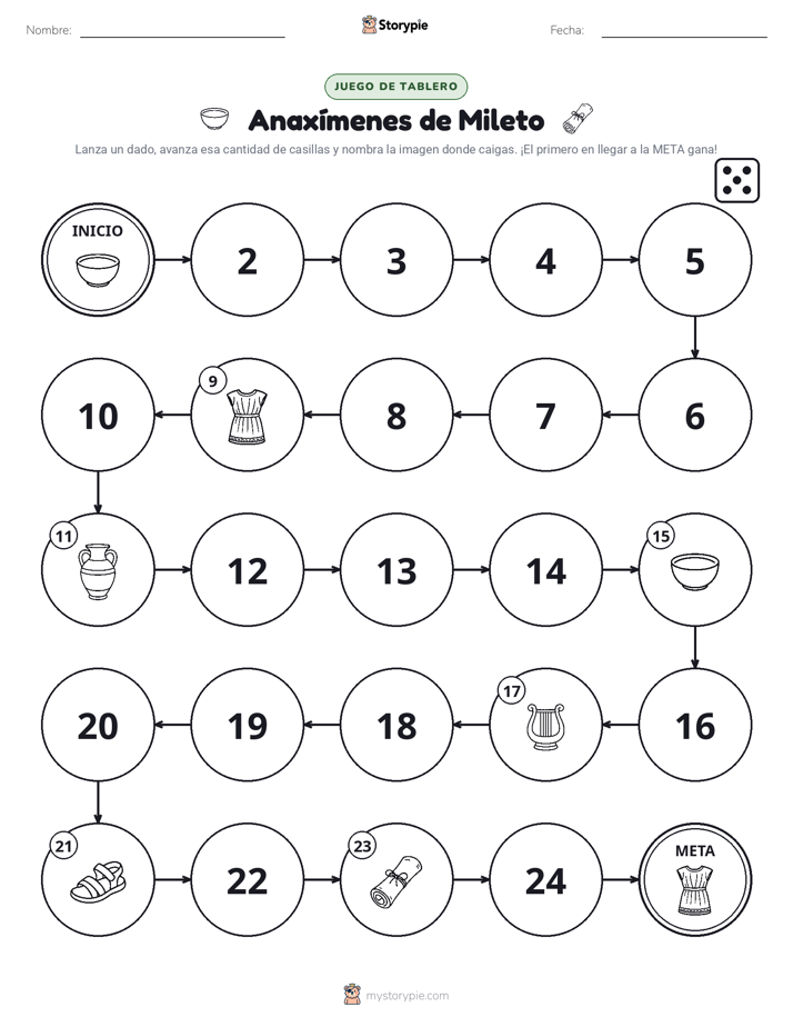 Juego de Rueda y Avanza