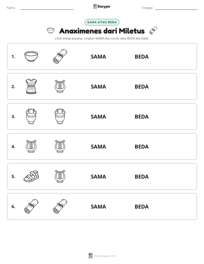 Sama atau Berbeda