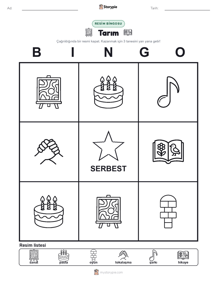 Resim Bingo