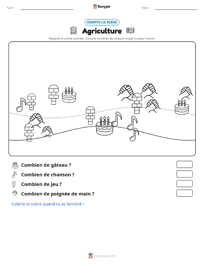 Scène de Comptage