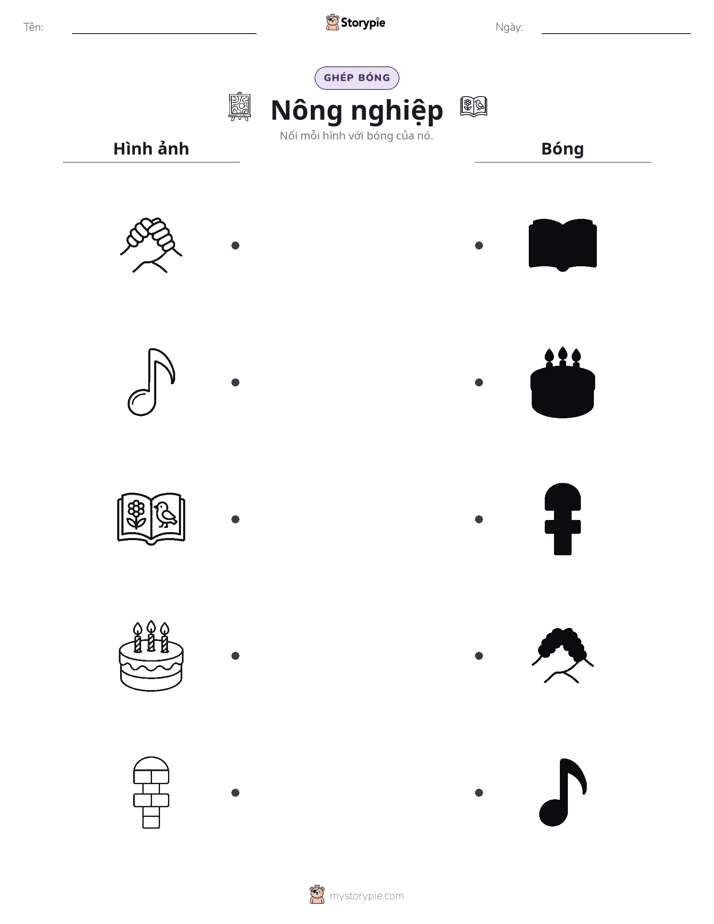 Ghép Hình Bóng