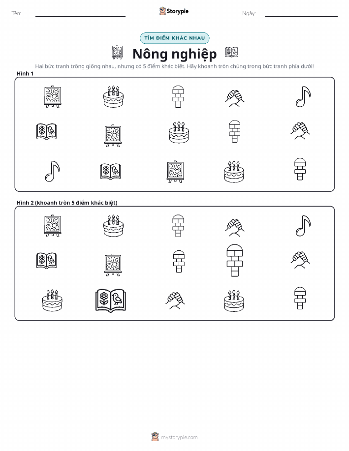 Tìm Sự Khác Biệt