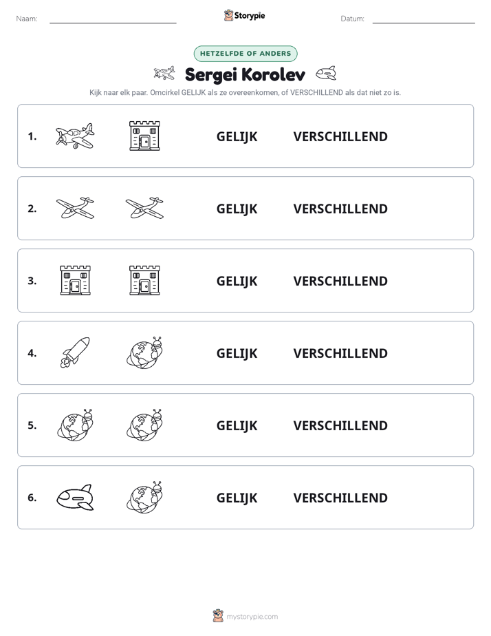 Zelfde of Verschillend