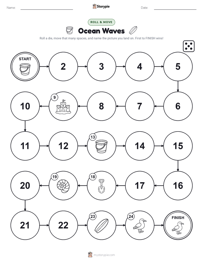 Roll & Move Game