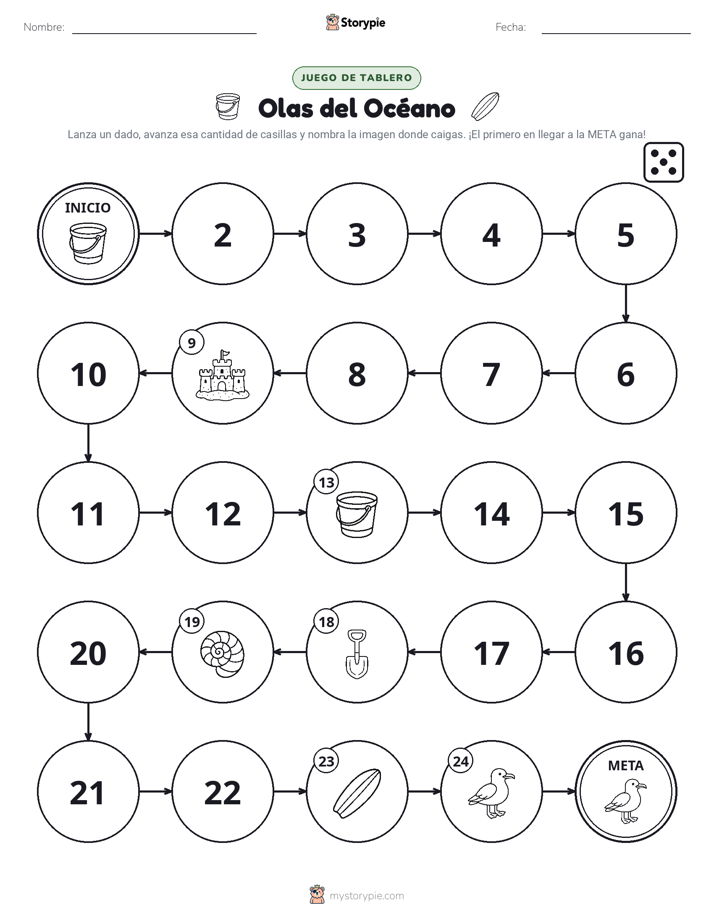 Juego de Rueda y Avanza