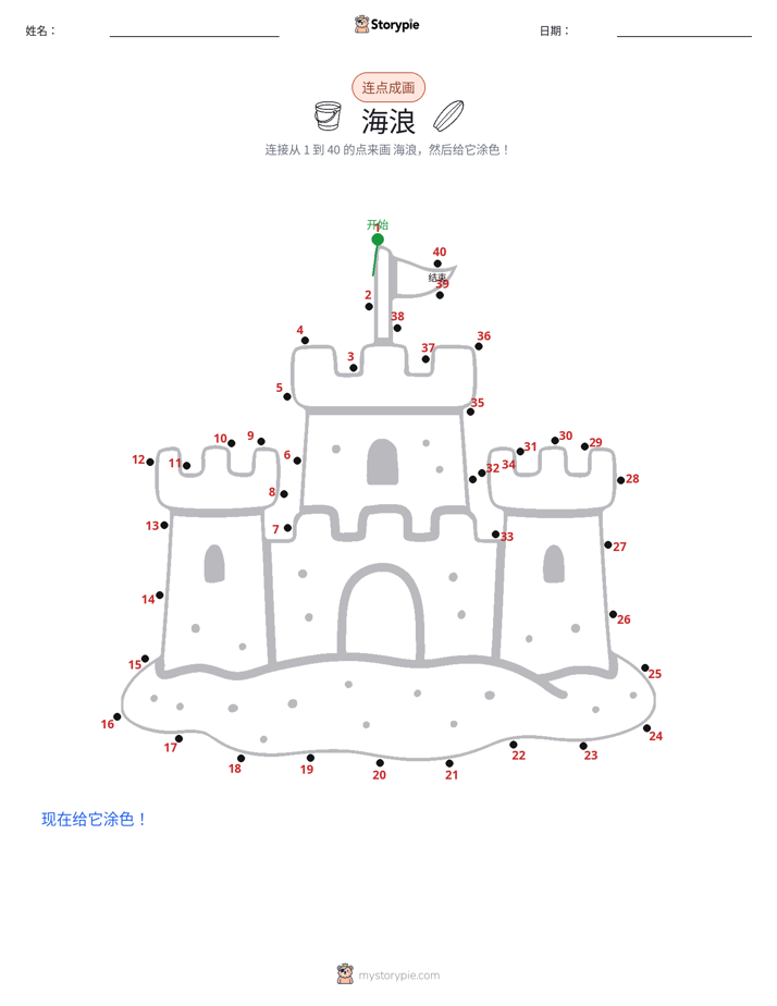 连点成线