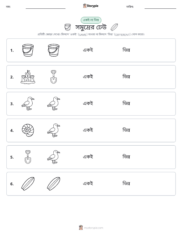একই বা ভিন্ন