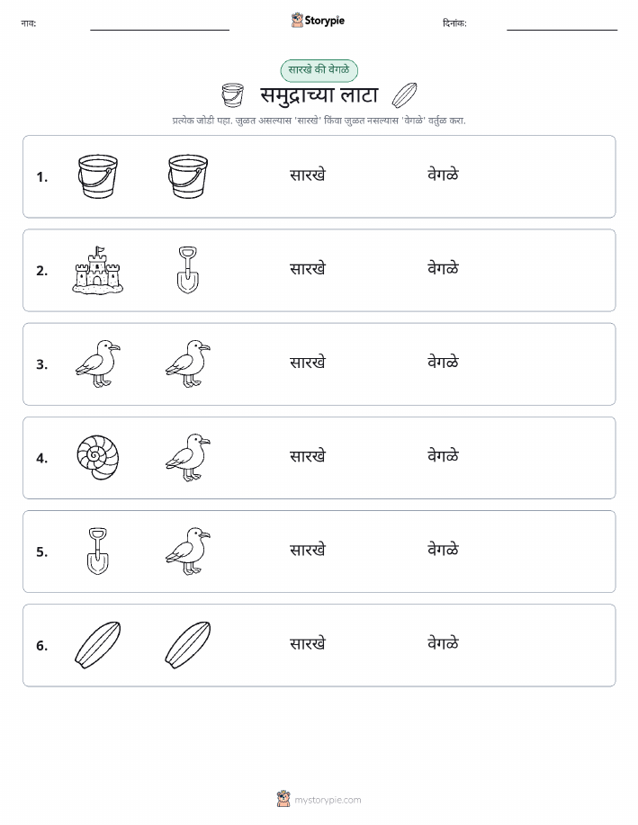 समान की भिन्न