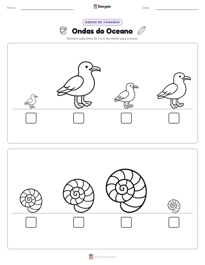 Ordem de Tamanho