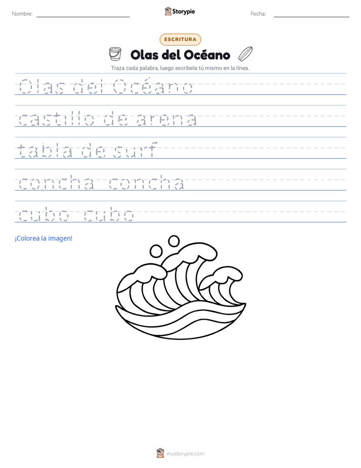 Práctica de Escritura